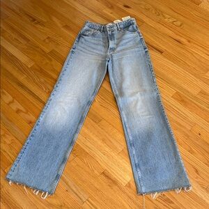 Zara Denim Jeans in Light Blue